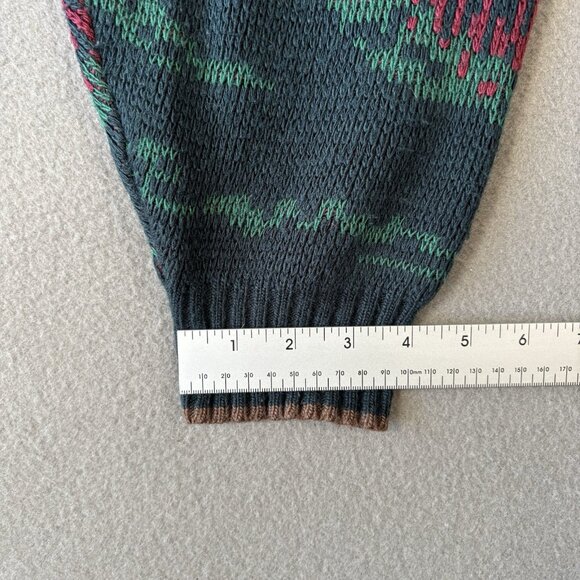 Vintage Paulo Conti Sweater Mens XL Wildlife Mallard Ducks Hunting Outdoor Cabin - Picture 11 of 16